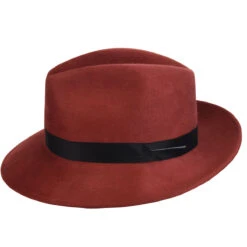 Busken Polished Fedora -Kangol Sales Shop Bailey of Hollywood Busken Polished Fedora Fedora Henna MAIN 655722487495 6364