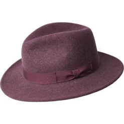 Curtis Limited Edition -Kangol Sales Shop Bailey of Hollywood Curtis Limited Edition Fedora Fedora Bordeaux Mix MAIN 655722502938 4553