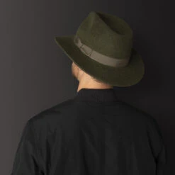 Curtis Limited Edition -Kangol Sales Shop Bailey of Hollywood Curtis Limited Edition Fedora Fedora Loden Mix AV3 655722503270 2935