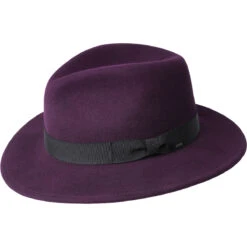 Curtis Limited Edition -Kangol Sales Shop Bailey of Hollywood Curtis Limited Edition Fedora Fedora Raisin MAIN 655722503331 3020