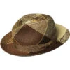 Giger Panama Fedora -Kangol Sales Shop Bailey of Hollywood Giger Panama Fedora Fedora Goldenrod Plaid MAIN 655722480236 6802