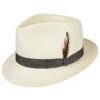 Guthrie Litestraw® Fedora -Kangol Sales Shop Bailey of Hollywood Guthrie Litestraw Fedora Fedora Natural Gunmetal MAIN 655722333181 6002