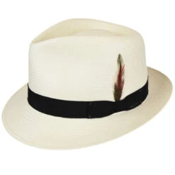 Guthrie Litestraw® Fedora -Kangol Sales Shop Bailey of Hollywood Guthrie Litestraw Fedora Fedora Natural MAIN 655722196229 4646