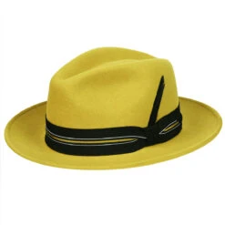 Marack Fedora -Kangol Sales Shop Bailey of Hollywood Marack Fedora Fedora Olive Oil MAIN 655722500750 8006