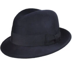 Riff Fedora 22 Riff Fedora -Kangol Sales Shop Bailey of Hollywood Riff Fedora Fedora Ink Blue MAIN 655722498675 7625