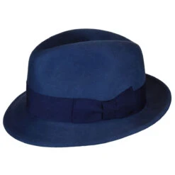 Riff Fedora 18 Riff Fedora -Kangol Sales Shop Bailey of Hollywood Riff Fedora Fedora Smoke Blue MAIN 655722475966 8628