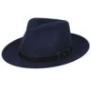 Treport Fedora 1 Treport Fedora -Kangol Sales Shop Bailey of Hollywood Treport Fedora Fedora Ink Blue MAIN 655722500835 8266