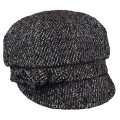 Adele Cap -Kangol Sales Shop Betmar Adele Cap Fashion Caps Black Marl MAIN 769461681189 1038