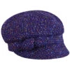 Adele Cap 1 Adele Cap -Kangol Sales Shop Betmar Adele Cap Newsboy PLUM MULTI MAIN 769461682773 8291