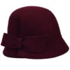 Dixie Cloche 1 Dixie Cloche -Kangol Sales Shop Betmar Dixie Cloche Cloche Dark Plum Heather MAIN 769461681684 1145
