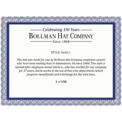 Darla L. Fedora - Exclusive -Kangol Sales Shop DARLAL RL619 AV5 1