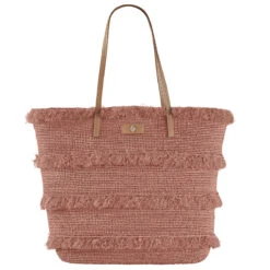 Davoletta Medium Fringe Basket -Kangol Sales Shop DAVOLETMFRG Helen Kaminski Davoletta Medium Fringe Basket Basket PEONY CARAMEL 1