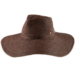 Dessa Wide Brim Fedora -Kangol Sales Shop Helen Kaminski Dessa Wide Brim Fedora Wide Brim Hats Chocolate MAIN 657001283767 2180