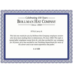 Jerry K. Pork Pie - Exclusive -Kangol Sales Shop JERRYK RD608 AV5 2