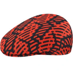 Kangol Falling Scales 504 -Kangol Sales Shop K3576 Kangol FALLING SCALES 504 Ivy Cap CHERRY GLOW DEEP SPRINGS 1