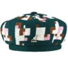 Kangol Pixelated Plaid Beret