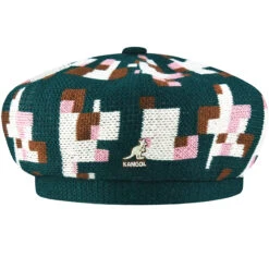 Kangol Pixelated Plaid Beret