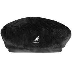 Kangol Faux Fur Beret 15 Kangol Faux Fur Beret -Kangol Sales Shop K4369 Kangol FAUX FUR BERET Beret SOLID BLACK 1