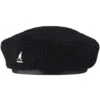 Kangol Nylon Plush Reversible Beret -Kangol Sales Shop K5314 Kangol NYLON PLUSH REV BERET BLACK ELECTRIC PINK 1