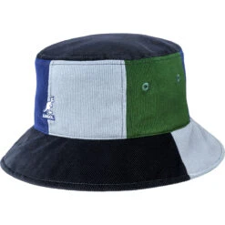 Kangol Contrast Pops Bucket 9 Kangol Contrast Pops Bucket -Kangol Sales Shop K5361 Kangol CONTRAST POPS BUCKET Bucket DK BLUE MULTI 1K