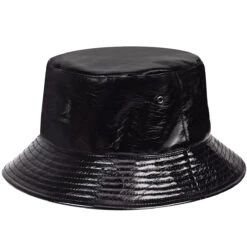 Kangol Future Bucket W/ Earflaps -Kangol Sales Shop Kangol Future Bucket W Earflaps Bucket Black Crinkle MAIN 792179727832 5175