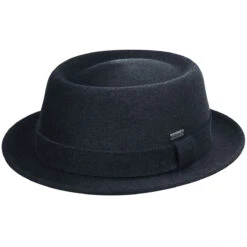 Kangol Polished Pork Pie -Kangol Sales Shop Kangol Polished Pork Pie Pork Pie Dark Lichen Heather MAIN 792179728570 5999