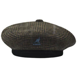 Kangol Show Your Teeth Beret -Kangol Sales Shop Kangol Show Your Teeth Beret Beret Masters Green Brown MAIN 792179713729 2941