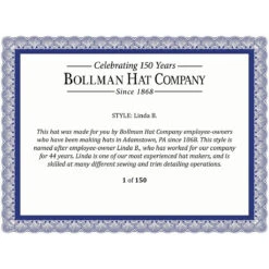 Linda B. Fedora - Exclusive -Kangol Sales Shop LINDAB ST710 AV5 1