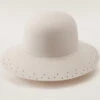Novah Cloche -Kangol Sales Shop Novah Helen Kaminski Novah Wide Brim Cloche Ecru 1