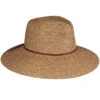Marled Straw PU Band Fedora -Kangol Sales Shop apn9354 david young marled straw pu band fedora fedora brown 3 1