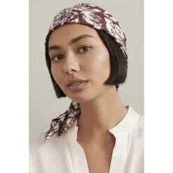 Aster Boater -Kangol Sales Shop aster helen kaminski aster boater nougat cinnamon print 7 1