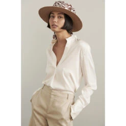 Aster Boater -Kangol Sales Shop aster helen kaminski aster boater nougat cinnamon print 8 1