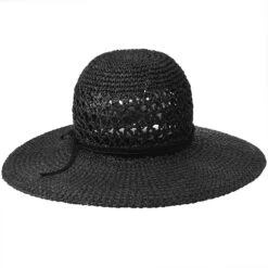 Coretta Wide Brim Floppy Hat -Kangol Sales Shop b1970h bk001 av1