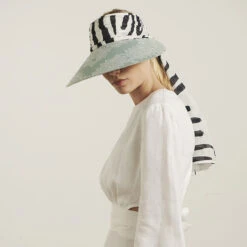 Baci Visor 12 Baci Visor -Kangol Sales Shop baci helen kaminski baci visor blue black patchwork 2 1