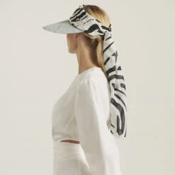 Baci Visor 13 Baci Visor -Kangol Sales Shop baci helen kaminski baci visor blue black patchwork 5 1