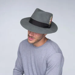 Classic LiteFelt® Fedora 15 Classic LiteFelt® Fedora -Kangol Sales Shop bailey of hollywood classic litefelt fedora gray av8 4