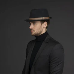 Dodgson LiteFelt® Fedora -Kangol Sales Shop bailey of hollywood dodgson litefelt fedora black av8 4