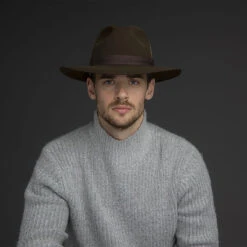 Girvin Fedora -Kangol Sales Shop bailey of hollywood girvin fedora chocolate av7 4