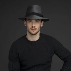 Lanth Fedora 11 Lanth Fedora -Kangol Sales Shop bailey of hollywood lanth fedora charcoal av7 4