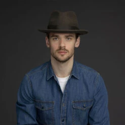 Maglor Fedora -Kangol Sales Shop bailey of hollywood maglor fedora chocolate av7 4