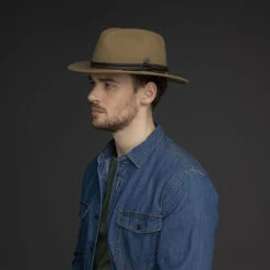Nelles LiteFelt® Fedora 17 Nelles LiteFelt® Fedora -Kangol Sales Shop bailey of hollywood nelles litefelt fedora camel av8 4