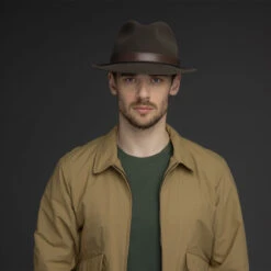 Perry Fedora -Kangol Sales Shop bailey of hollywood perry fedora serpent av8 4