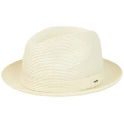 Tate Braided Fedora -Kangol Sales Shop bailey of hollywood tate braided fedora off white main 2