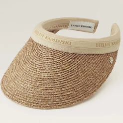 Bianca Visor 24 Bianca Visor -Kangol Sales Shop bianca helen kaminski bianca visor 1sfm visor nougat natural logo 1 1