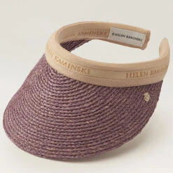 Bianca Visor 33 Bianca Visor -Kangol Sales Shop bianca helen kaminski bianca visor lavender fog natural logo 1 1