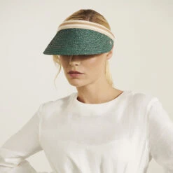 Bianca Visor 39 Bianca Visor -Kangol Sales Shop bianca helen kaminski bianca visor palm leaf nougat stripe 2 1