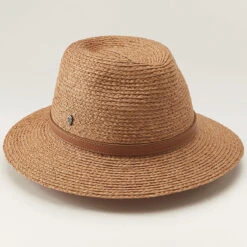Billie Fedora -Kangol Sales Shop billie kaminski billie fedora nougat tan 1 3