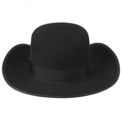 1860s Bollman Heritage Collection Wide Awake -Kangol Sales Shop bollman hat company 1860s wide awake hat black av3 3