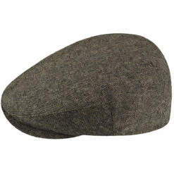 Ainsley Earflap Flat Cap