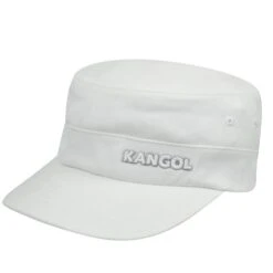 Kangol Cotton Twill Army Cap -Kangol Sales Shop cotton twill army cap white
